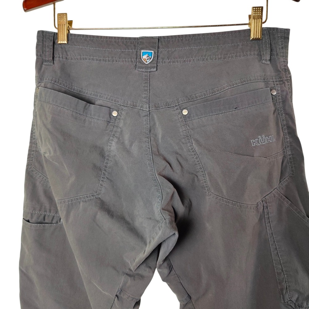 Kuhl Konfidant Air Hiking Pants Mens 32x30 Gray Vented Cargo Tactical Gorpcore - Picture 4 of 14
